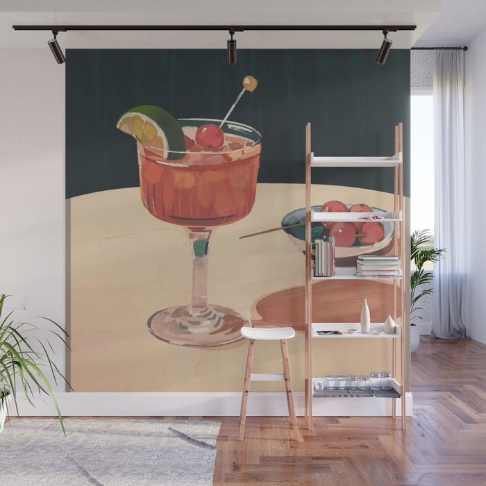 Cocktail 2 Wall Mural Gallery Image 1