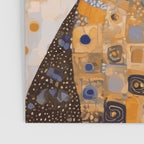 White Klimt Cat Dressed as King Cat Poster Gallery Image 3