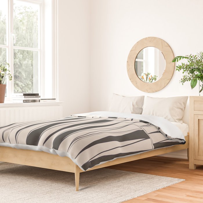 Lines in Motion 25 Duvet Cover Gallery Image 2
