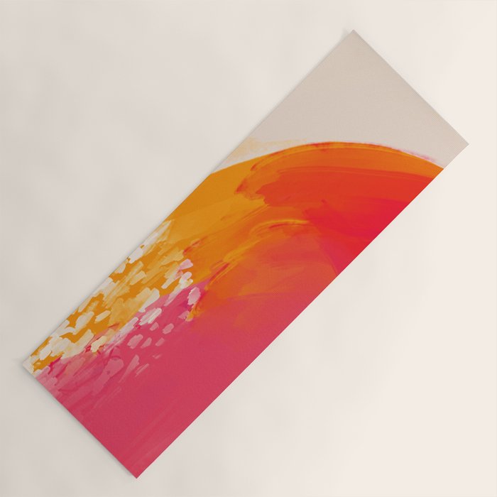 The Bright Abstract Waterfall Yoga Mat Gallery Image 1