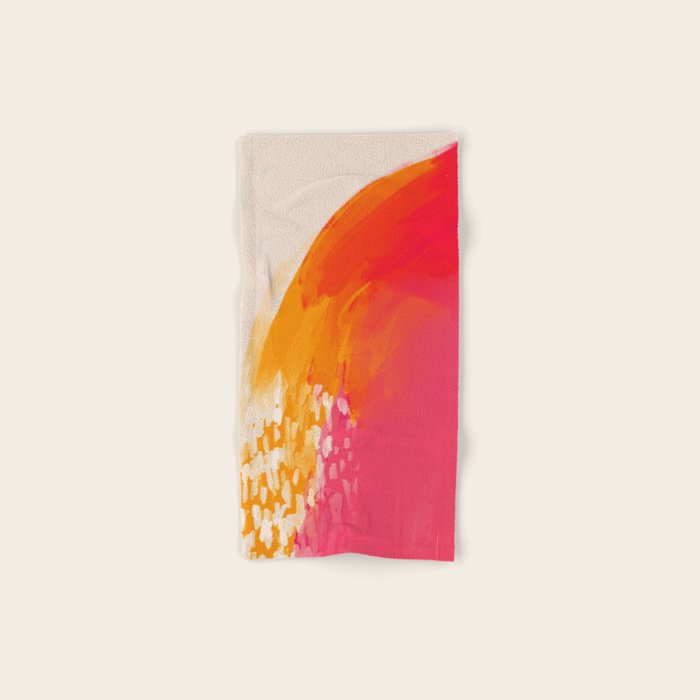 The Bright Abstract Waterfall Bath Towel Gallery Image 1