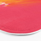 The Bright Abstract Waterfall Bath Mat Gallery Image 3