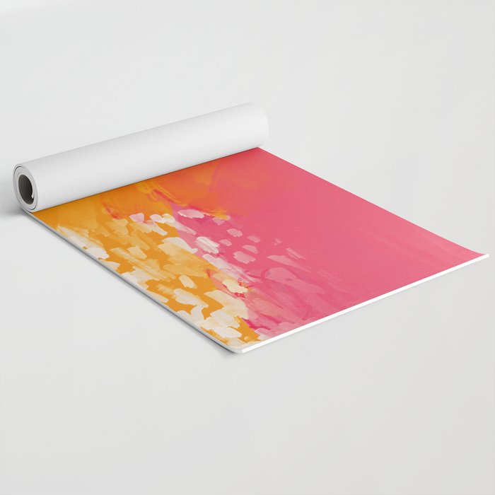 The Bright Abstract Waterfall Yoga Mat Gallery Image 2