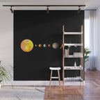 The Solar System  Wall Mural Gallery Image 1