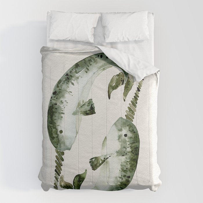 Narwhals Comforter Gallery Image 6