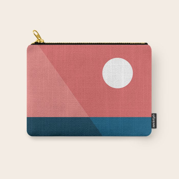 Geometric Landscape 11 Carry All Pouch Gallery Image 1