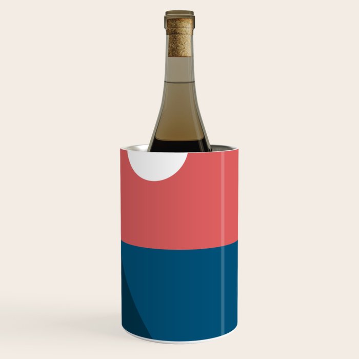 Geometric Landscape 11 Wine Chiller Gallery Image 3