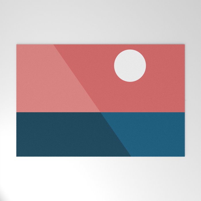 Geometric Landscape 11 Welcome Mat Gallery Image 1