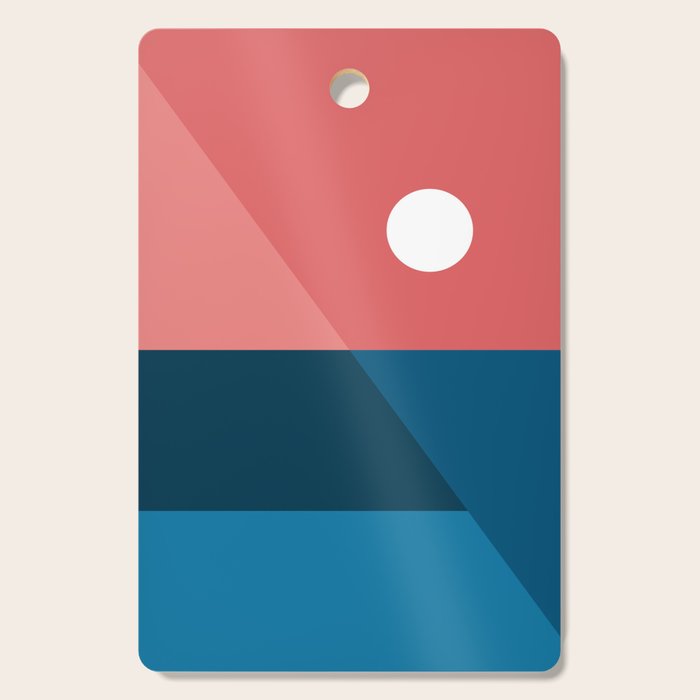 Geometric Landscape 11 Cutting Board Gallery Image 1
