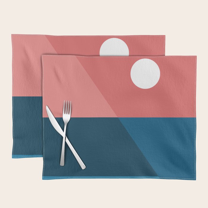 Geometric Landscape 11 Placemat Gallery Image 1