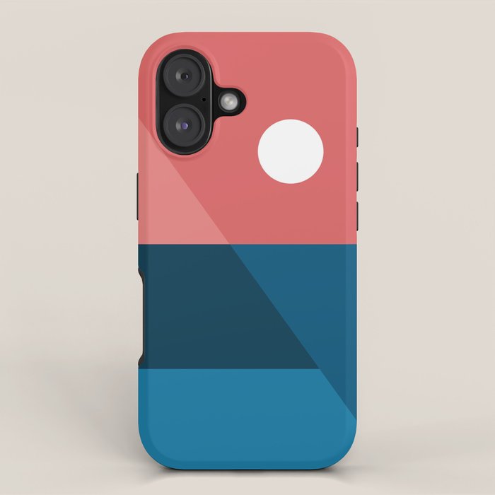 Geometric Landscape 11 iPhone Case Gallery Image 1