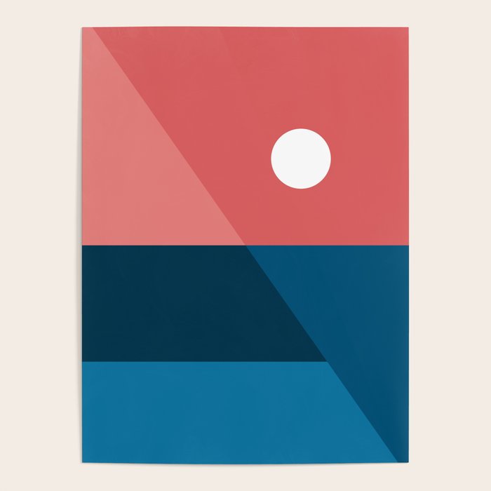 Geometric Landscape 11 Poster Gallery Image 1