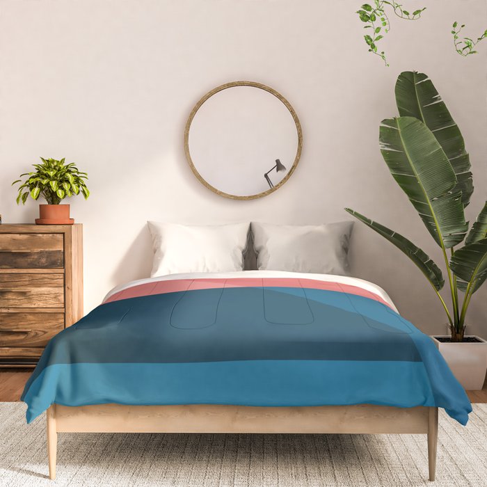 Geometric Landscape 11 Comforter Gallery Image 3