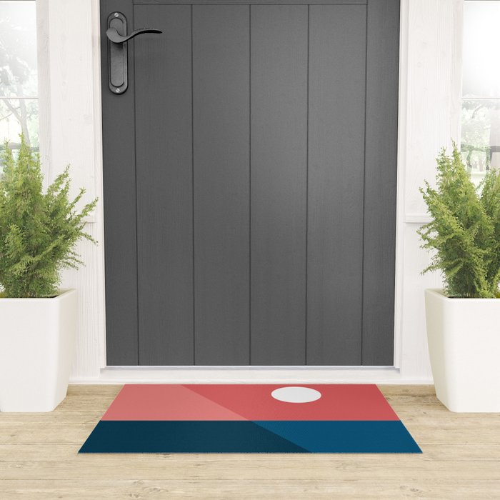 Geometric Landscape 11 Welcome Mat Gallery Image 3