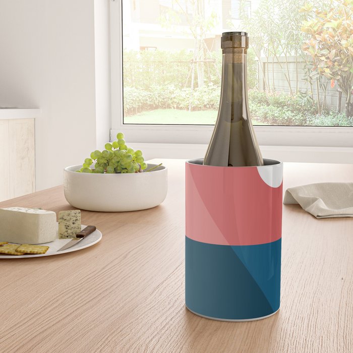 Geometric Landscape 11 Wine Chiller Gallery Image 4