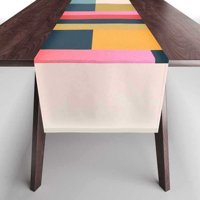 Geometric Abstraction 216 Table Runner Gallery Image 1