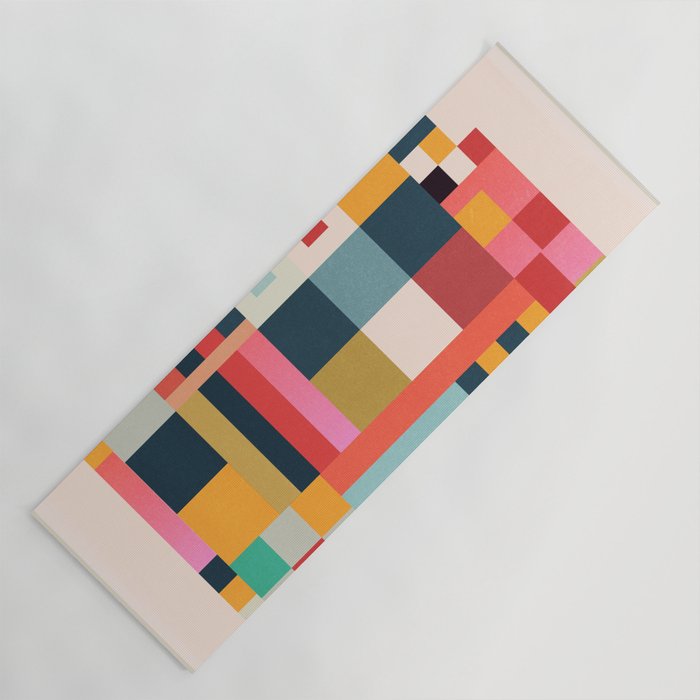 Geometric Abstraction 216 Yoga Mat Gallery Image 1