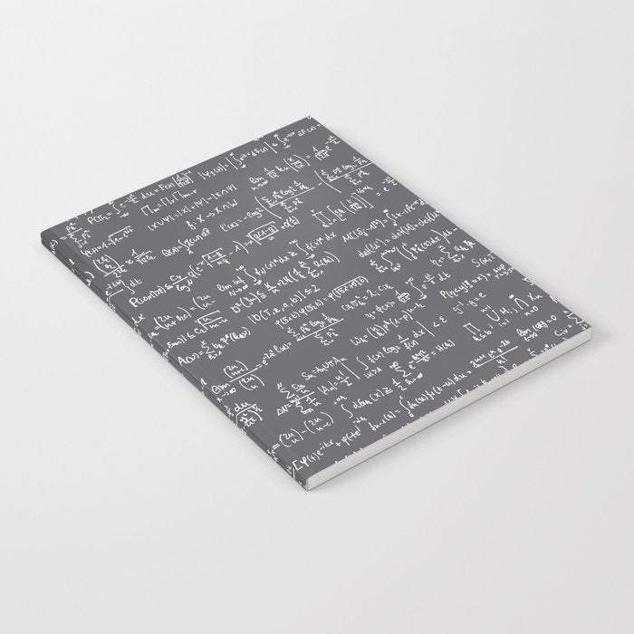 Math Equations // Charcoal Notebook Gallery Image 2