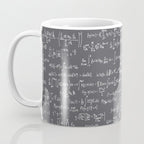 Math Equations // Charcoal Coffee Mug Gallery Image 3