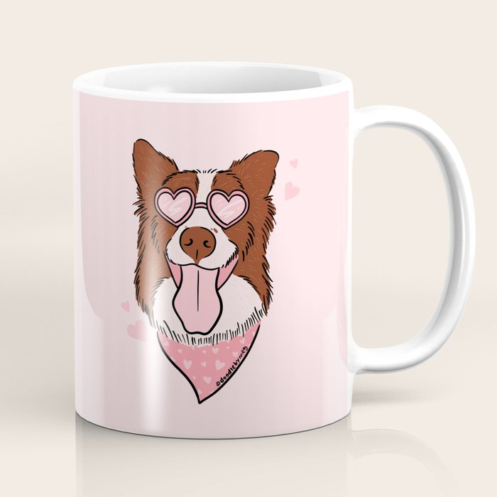 Valentine Dog Coffee Mug Gallery Image 1
