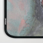 Abstract Pink and Charcoal Art Print Laptop Sleeve Gallery Image 3