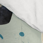 Panda Watercolor Shade of Green  Comforter Gallery Image 4