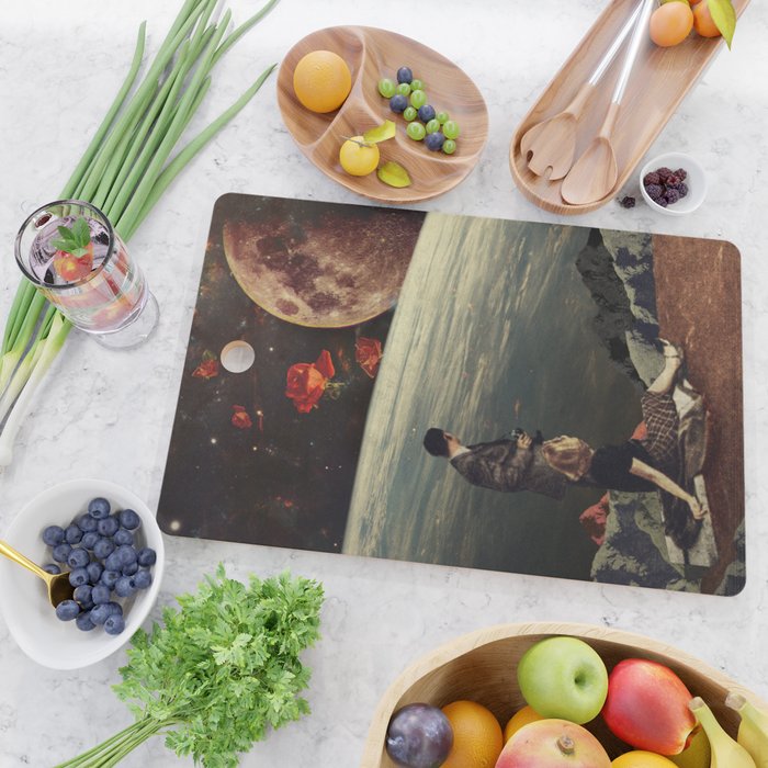 The Roses Came Cutting Board Gallery Image 2