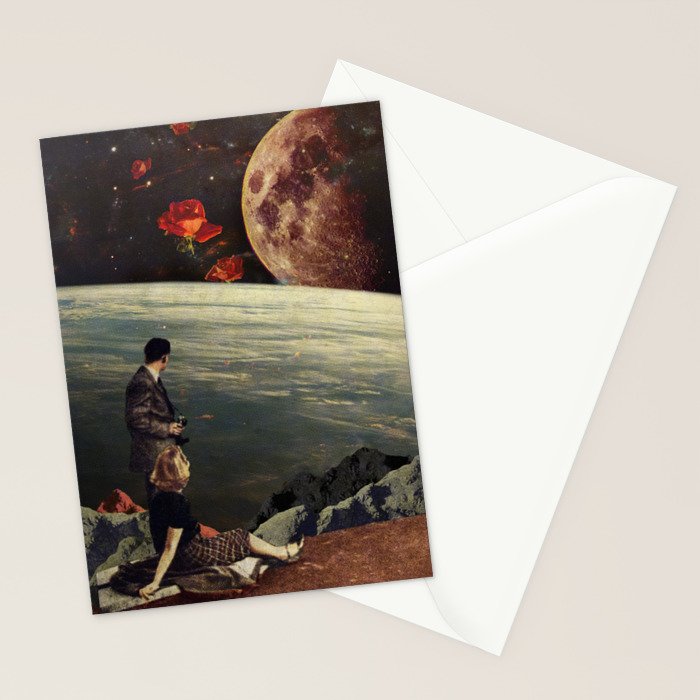 The Roses Came Stationery Card Gallery Image 2