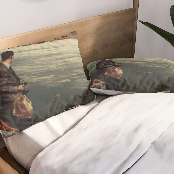 The Roses Came Pillow Sham Gallery Image 2