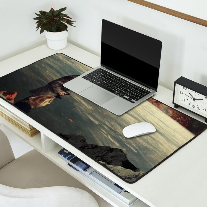 The Roses Came Desk Mat Gallery Image 2