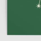 Cancer Zodiac Star Constellation Line Art Green Poster Gallery Image 3