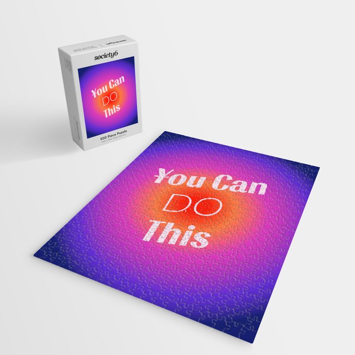 You Can Do This - Gradient Inspirational Quotes Jigsaw Puzzle Gallery Image 2