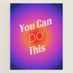 You Can Do This - Gradient Inspirational Quotes Jigsaw Puzzle Gallery Image 1