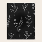 New Black Wildflowers Notebook Gallery Image 4