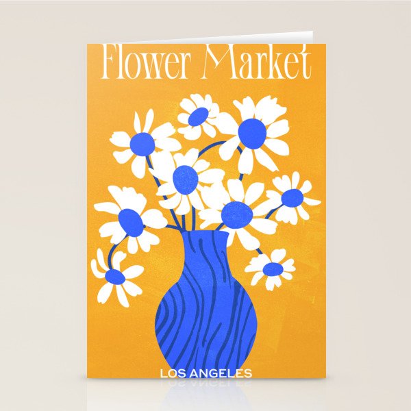 Flower Market 02: Los Angeles | Color Series Stationery Card Gallery Image 2
