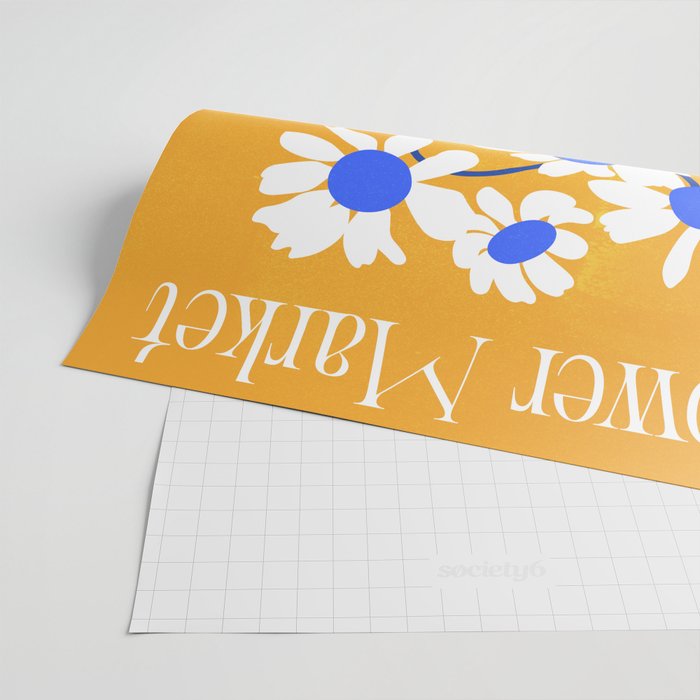 Flower Market 02: Los Angeles | Color Series Wrapping Paper Gallery Image 2