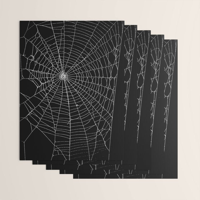 Spider Spider Web Wrapping Paper Gallery Image 3
