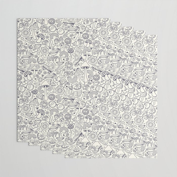 Love Happy Wrapping Paper Gallery Image 3