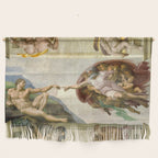 Michelangelo Buonarroti "Creation of Adam" (1) Wall Hanging Gallery Image 1