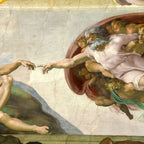 Michelangelo Buonarroti "Creation of Adam" (1) Coffee Mug Gallery Image 2