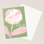 Rose Painting - Beauté Eternelle French  Stationery Card Gallery Image 2