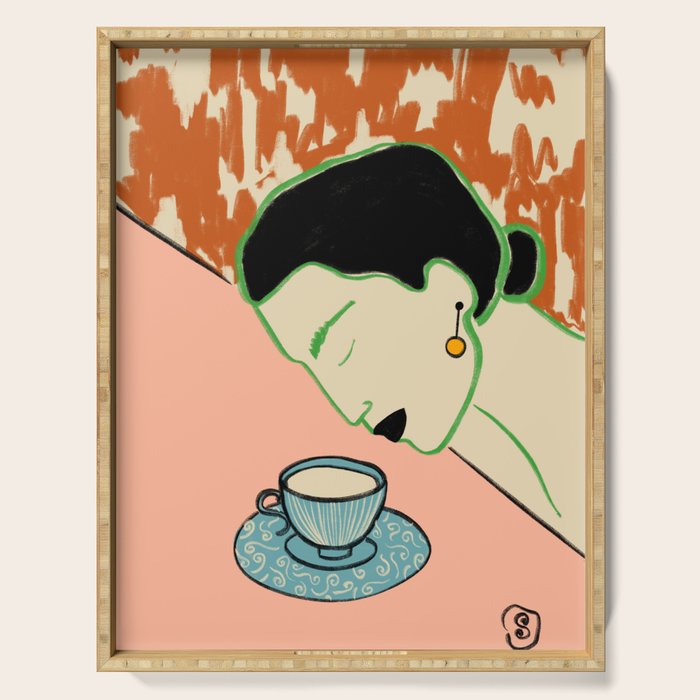 SILENT JOY Serving Tray Gallery Image 1