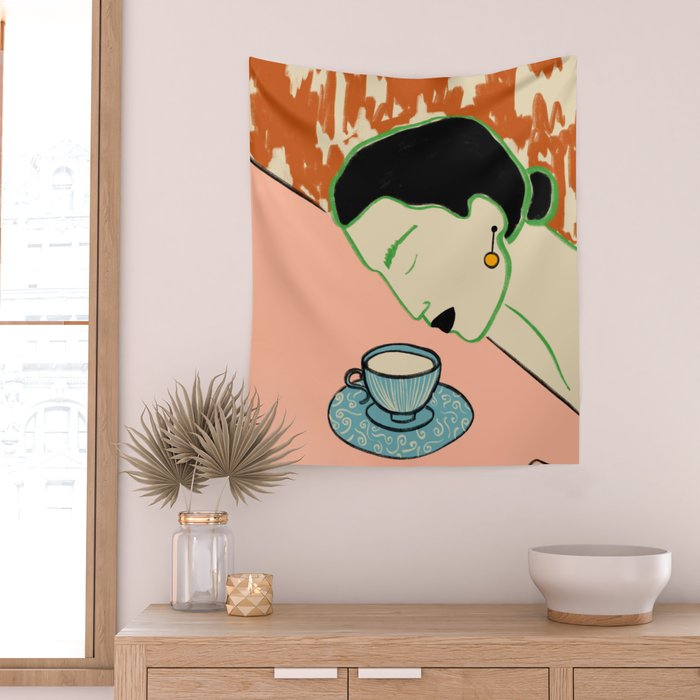SILENT JOY Wall Tapestry Gallery Image 2