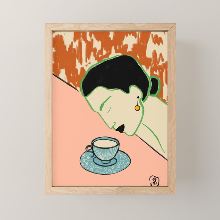 SILENT JOY Mini Art Print Gallery Image 1