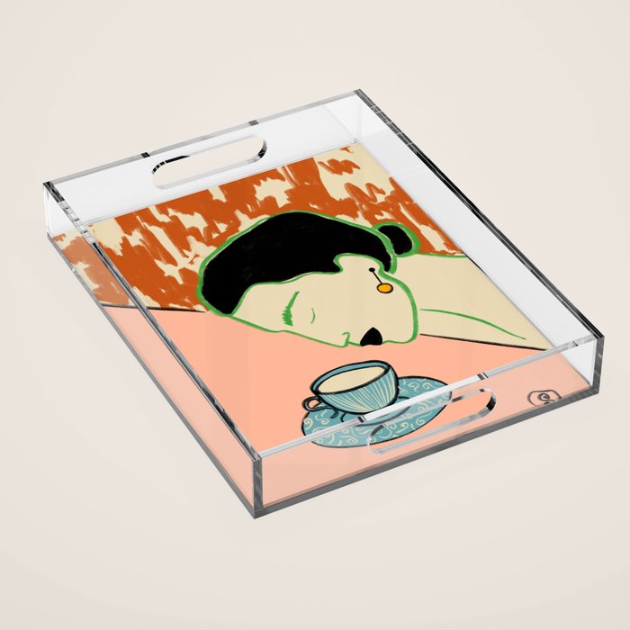 SILENT JOY Acrylic Tray Gallery Image 1