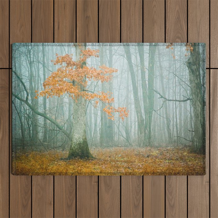Autumn Woods Outdoor Rug Gallery Image 1