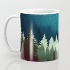 Star Forest Reflection Coffee Mug Gallery Image 3