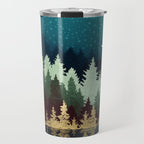 Star Forest Reflection Travel Mug Gallery Image 1