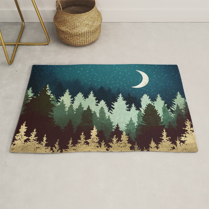 Star Forest Reflection Rug Gallery Image 1