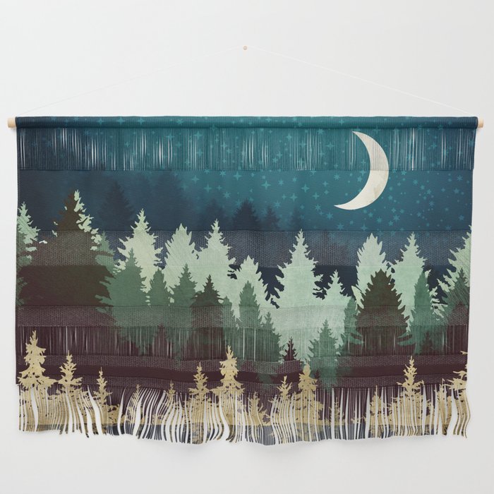 Star Forest Reflection Wall Hanging Gallery Image 1